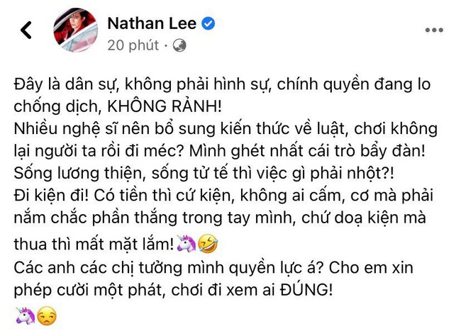 Nathan Lee tiếp tục lên tiếng giữa drama đại gia Phương Hằng và sao Việt: &quot;Nhiều nghệ sĩ nên bổ sung kiến thức&quot; - Ảnh 2.