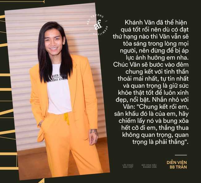 Bước vào đêm Chung kết Miss Universe 2020, Khánh Vân đã nhận được những lời nhắn đặc biệt này từ loạt sao Việt - Ảnh 4.