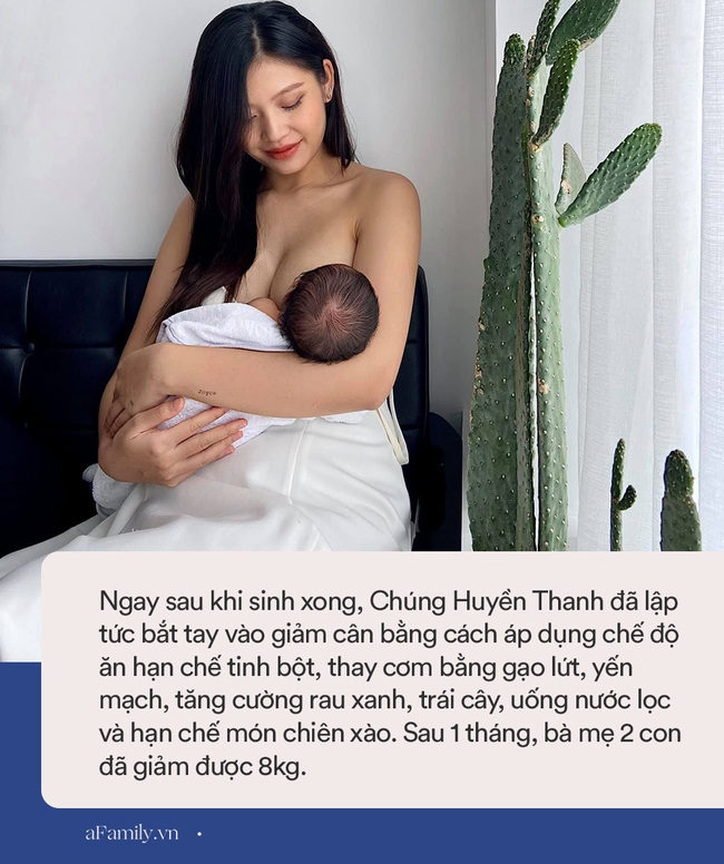 &quot;Diệt gọn&quot; 8kg chỉ trong 1 tháng sau sinh, Chúng Huyền Thanh hé lộ cách ăn đơn giản, mẹ nào cũng áp dụng được - Ảnh 6.