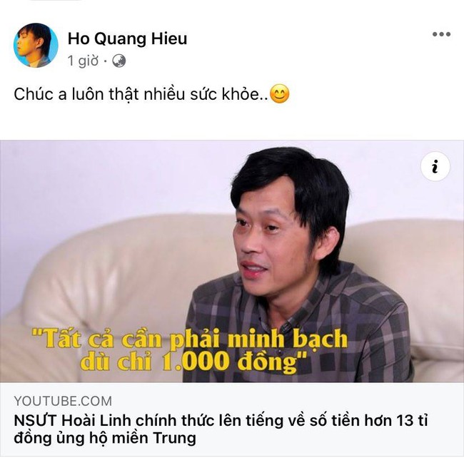 Sao Việt ủng hộ Hoài Linh sau clip làm rõ số tiền 14 tỷ đồng: Dù bị khán giả quay lưng vẫn tin anh - Ảnh 4.