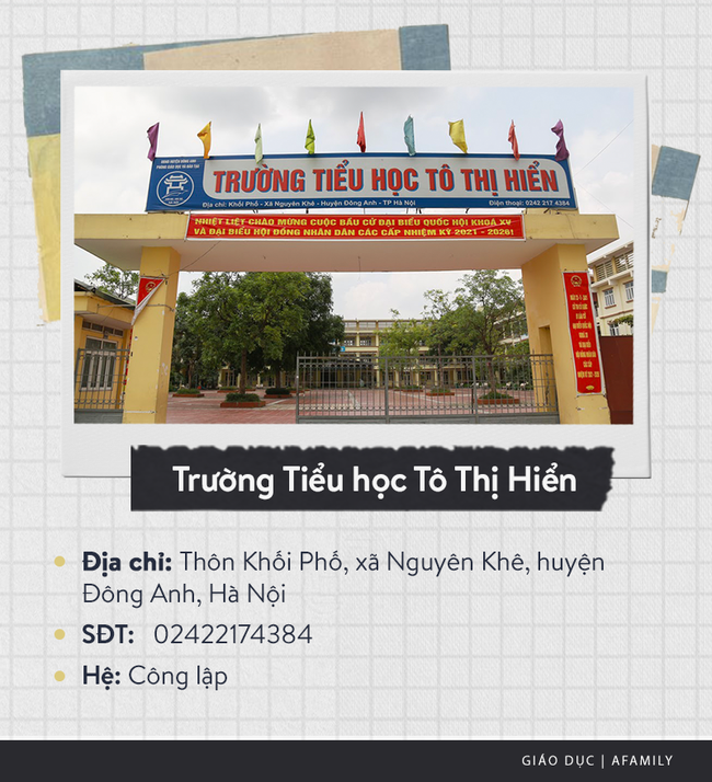 Danh sách 27 trường tiểu học ở huyện Đông Anh, có một trường tư thục nổi tiếng, năm nào cũng thu hút lượng lớn hồ sơ - Ảnh 10.