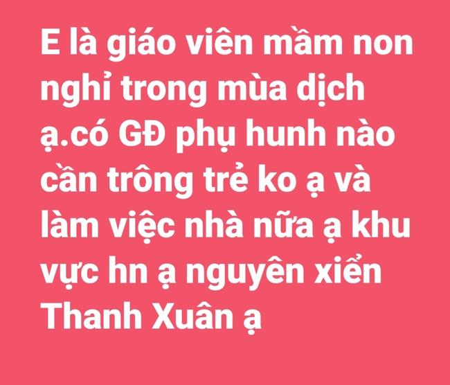 Một trong những vấn đề đau đầu nhất của phụ huynh Hà Nội thời điểm hiện tại: Nghỉ dịch rồi, gửi con nơi đâu? - Ảnh 4.