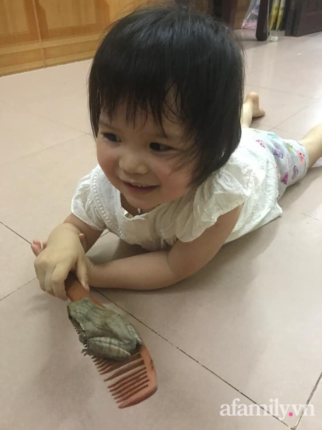 Dân mạng "ngất lịm" khi nhìn thấy thứ bé gái 3 tuổi đang cầm trên tay, ai nói "đẻ con gái dịu dàng" phải xin rút vội - Ảnh 4. Dân mạng "ngất lịm" khi nhìn thấy thứ bé gái 3 tuổi đang cầm trên tay, ai nói "đẻ con gái dịu dàng" phải xin rút vội - Ảnh 4.