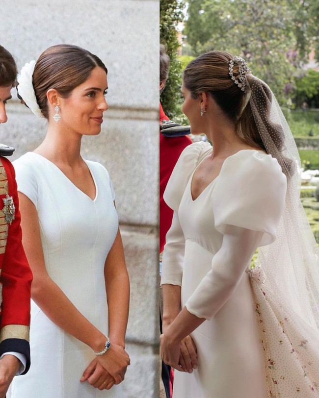 Không phải Kate Middleton hay Meghan Markle, đây mới là 2 cô dâu Hoàng gia có món trang sức cưới đặc biệt nhất - Ảnh 2.