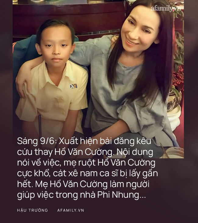 Toàn cảnh vụ lùm xùm của Phi Nhung và Hồ Văn Cường: Bài đăng kêu cứu thay Hồ Văn Cường, tới lời khẳng định "đanh thép" từ Phi Nhung về cát xê của con trai nuôi - Ảnh 2.