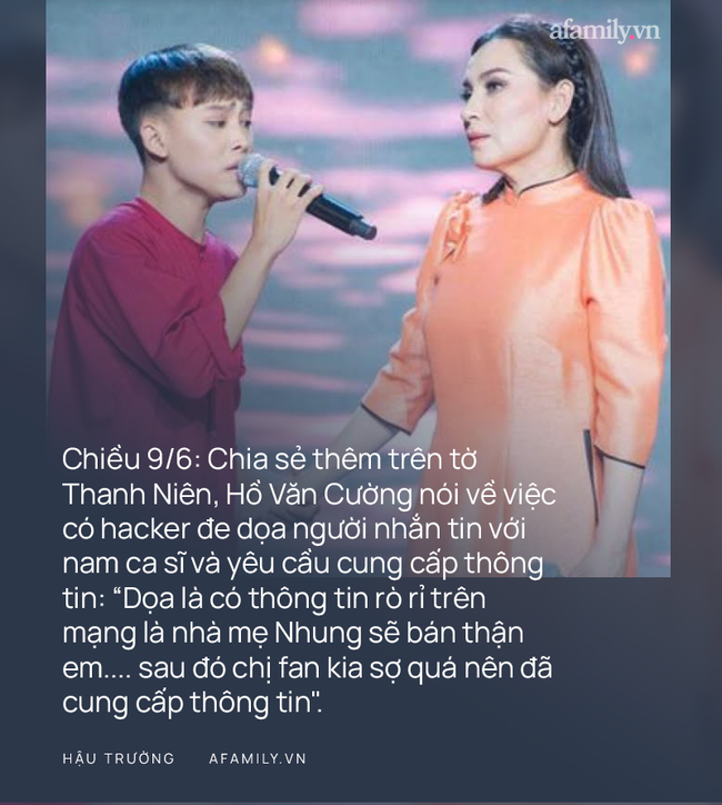 Toàn cảnh vụ lùm xùm của Phi Nhung và Hồ Văn Cường: Bài đăng kêu cứu thay Hồ Văn Cường, tới lời khẳng định "đanh thép" từ Phi Nhung về cát xê của con trai nuôi - Ảnh 6.