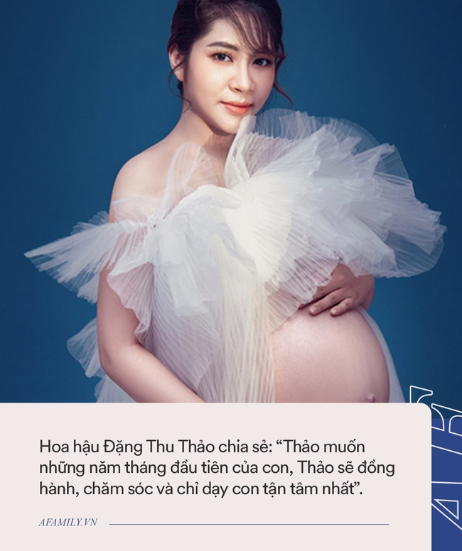 Hoa hậu Đặng Thu Thảo: Mụn tàn phá nhan sắc khi mang bầu, đổi lại có cặp sinh đôi đáng yêu, cách dạy con càng miễn chê - Ảnh 5.