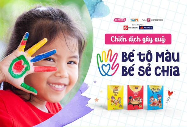 Con Cưng xác lập kỷ lục phát hành 1 triệu tập tô màu, gây quỹ hỗ trợ các bệnh nhi bị tim bẩm sinh có hoàn cảnh khó khăn - Ảnh 1. Con Cưng xác lập kỷ lục phát hành 1 triệu tập tô màu, gây quỹ hỗ trợ các bệnh nhi bị tim bẩm sinh có hoàn cảnh khó khăn - Ảnh 1.
