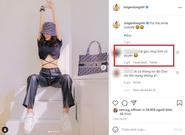 Đông Nhi diện đồ Dior, khoe vòng 2 săn chắc sau 8 tháng sinh con, nhưng lại khiến netizen đỏ mặt vì pha tạo dáng kém duyên - Ảnh 4.