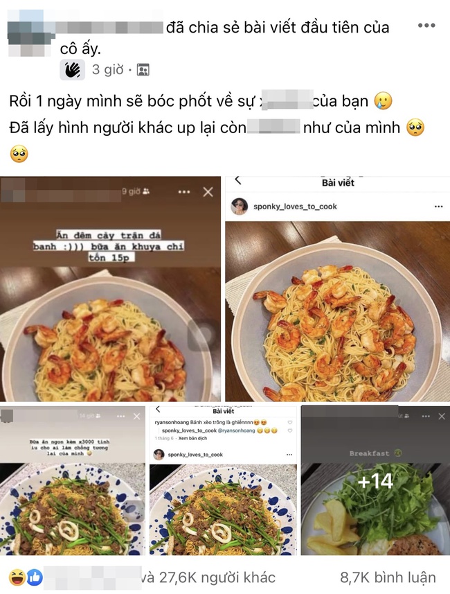 Khoe độ đảm đang bằng những hình ảnh đồ ăn trên mạng, cô gái nhận về sự phẫn nộ dữ dội của dân mạng - Ảnh 1. Khoe độ đảm đang bằng những hình ảnh đồ ăn trên mạng, cô gái nhận về sự phẫn nộ dữ dội của dân mạng - Ảnh 1.