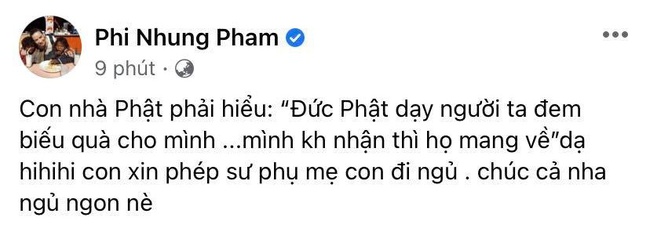Động thái của Phi Nhung ngay sau khi bị bà Phương Hằng gọi tên trên livestream - Ảnh 1.