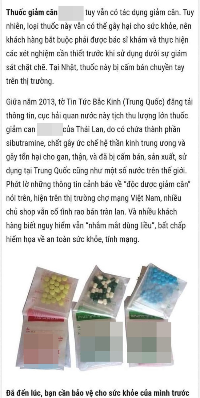 Thêm một nữ diễn viên bị "bóc phốt" quảng cáo thuốc giảm cân bị cấm bán nhưng bất ngờ hơn là cách phản ứng với dư luận - Ảnh 2.