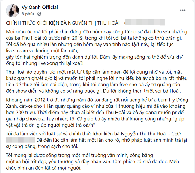 Hoa hậu Thu Hoài âm thầm làm điều này khi bị Vy Oanh tuyên bố kiện - Ảnh 4.