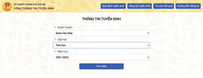 Đây là trang tra cứu thông tin tuyển sinh đầu cấp chuẩn nhất: Từ thời gian, số lượng trường ở các quận đến chỉ tiêu tuyển sinh - Ảnh 2.