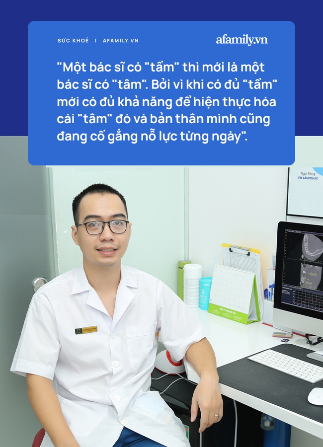 Niềm vui của vị bác sĩ trẻ điển trai chuyên khoa răng hàm mặt: &quot;Hạnh phúc của tôi đơn giản là nụ cười của bệnh nhân mỗi khi ra về&quot;! - Ảnh 8.