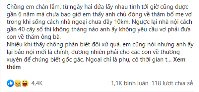 Chồng tuyên bố “nội mới quan trọng”, nhưng hành động vượt sức tưởng tượng của cô ngay sau đó lại khiến anh “đứng hình” tại chỗ - Ảnh 1.