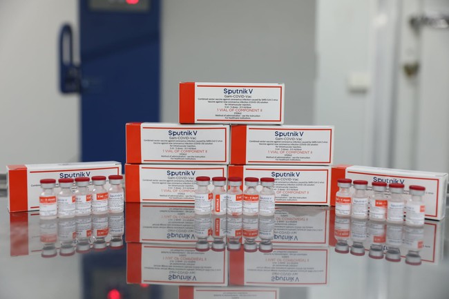 Hình ảnh: Quy trình gia công lô vaccine Sputnik V đầu tiên của Nga tại Việt Nam - Ảnh 13.