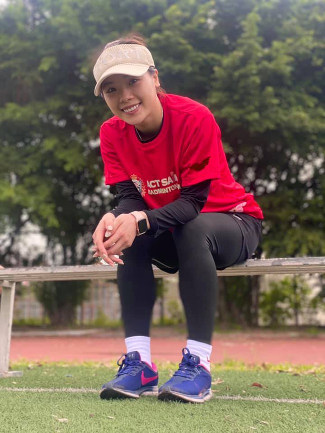 “Hot girl” cầu lông Nguyễn Thuỳ Linh đại thắng sao cầu lông Pháp gốc Trung Quốc ở Olympic - Ảnh 5.