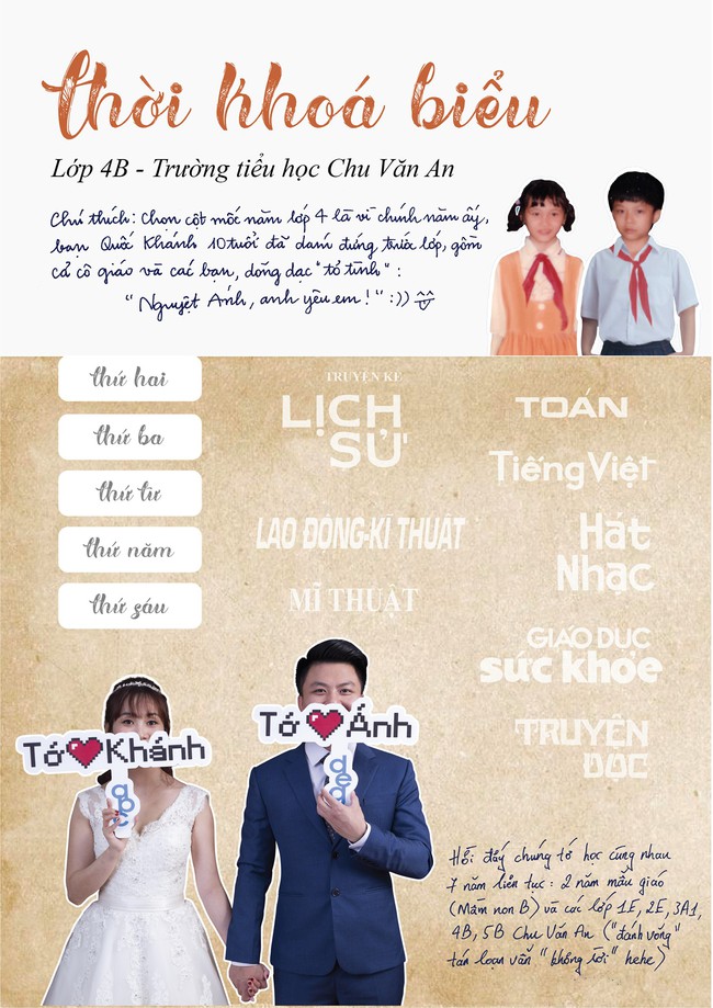 Câu chuyện đậm chất cổ tích của cặp đôi Hà thành có duyên nợ từ năm học mẫu giáo: Đi một vòng thật lớn rồi cũng về bên nhau! - Ảnh 5.
