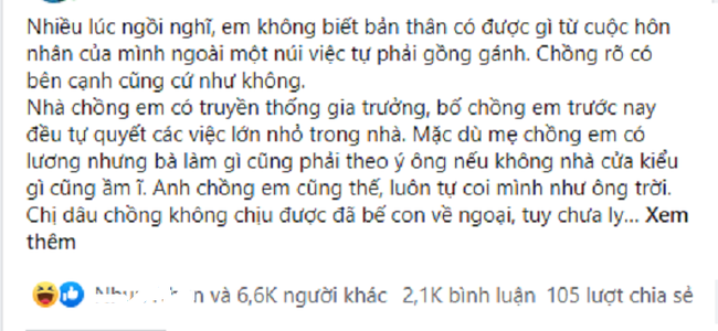 Vợ ốm, chồng còn sai không làm được thì nhịn, bất ngờ màn &quot;thả gà&quot; của cô ngay sau đó mới khiến anh ngậm tăm &quot;im như thóc&quot; - Ảnh 1.