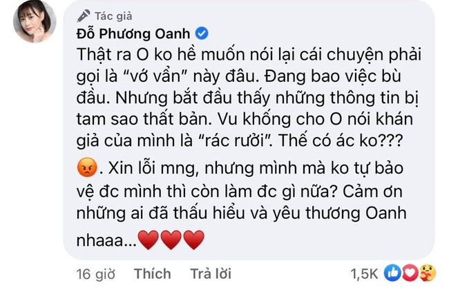 Phương Oanh "Hương vị tình thân" bức xúc vì bị anti-fan lôi ông bà tổ tiên ra chửi nhưng bản thân lại bị mắng ngược - Ảnh 8. Phương Oanh "Hương vị tình thân" bức xúc vì bị anti-fan lôi ông bà tổ tiên ra chửi nhưng bản thân lại bị mắng ngược - Ảnh 8.