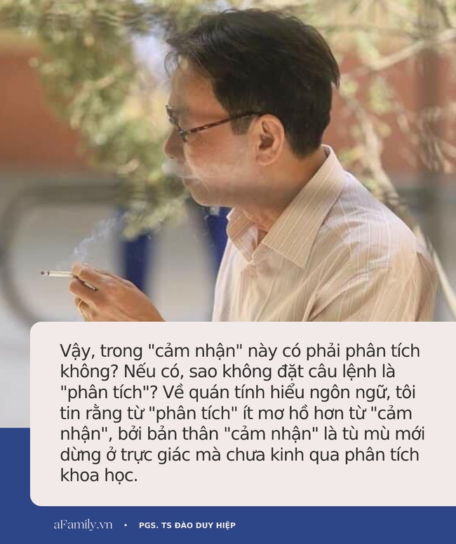 PGS.TS Đ&agrave;o Duy Hiệp nhận x&eacute;t đề Ngữ văn tốt nghiệp THPT 2021: Kh&ocirc;ng lắt l&eacute;o, nhưng vẫn c&oacute; chỗ... "lạc" - Ảnh 3.