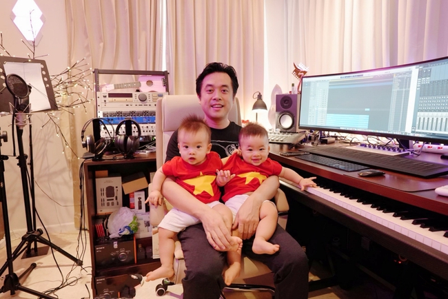 Dương Khắc Linh ra mắt ca khúc cổ động Việt Nam chống Covid, rủ rê bà xã cùng những người bạn thực hiện vũ đạo "cố lên!" - Ảnh 1. Dương Khắc Linh ra mắt ca khúc cổ động Việt Nam chống Covid, rủ rê bà xã cùng những người bạn thực hiện vũ đạo "cố lên!" - Ảnh 1.