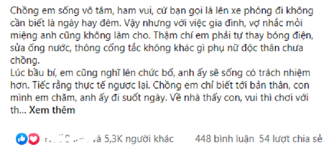 Pha thuốc hạ sốt cho con, chồng càu nhàu &quot;hành người khác&quot;, sáng hôm sau ngủ dậy, nhìn vali quần áo đặt trước cửa mà anh bất động tại chỗ - Ảnh 1.