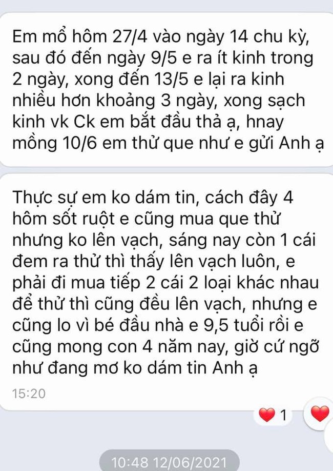 &quot;Thả&quot; nhiều năm vẫn không có con, bác sĩ làm ngay điều này, chưa đầy 2 tháng sau bệnh nhân khoe 2 vạch! - Ảnh 1.