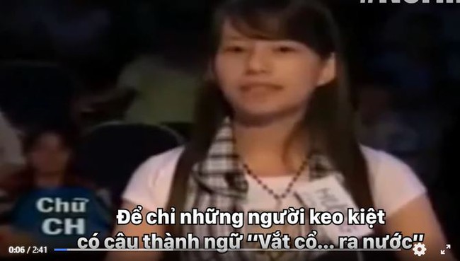 Trả lời sai 1 câu thành ngữ trên sóng VTV3, cô gái này khiến khán giả cả nước cười ngặt nghẽo chục năm trời! - Ảnh 3. Trả lời sai 1 câu thành ngữ trên sóng VTV3, cô gái này khiến khán giả cả nước cười ngặt nghẽo chục năm trời! - Ảnh 3.