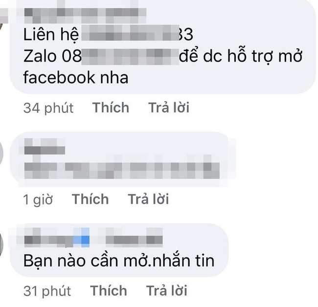 Loạn quảng cáo dịch vụ lấy lại Facebook &quot;bay màu&quot; do share link clip &quot;bé gái 12, bé trai 9 tuổi&quot;: 4 nguy cơ tiền mất tật mang - Ảnh 2.