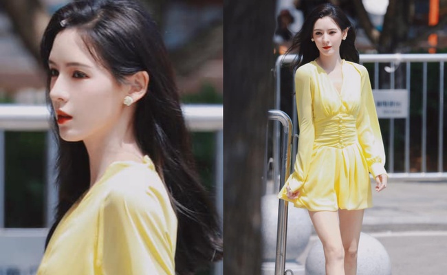 "Búp bê" Dữ Quân Ca - Trương Dư Hi lộ đôi chân đẹp không thua Dương Mịch, nhan sắc thế nào mà gây sốc visual - Ảnh 1.