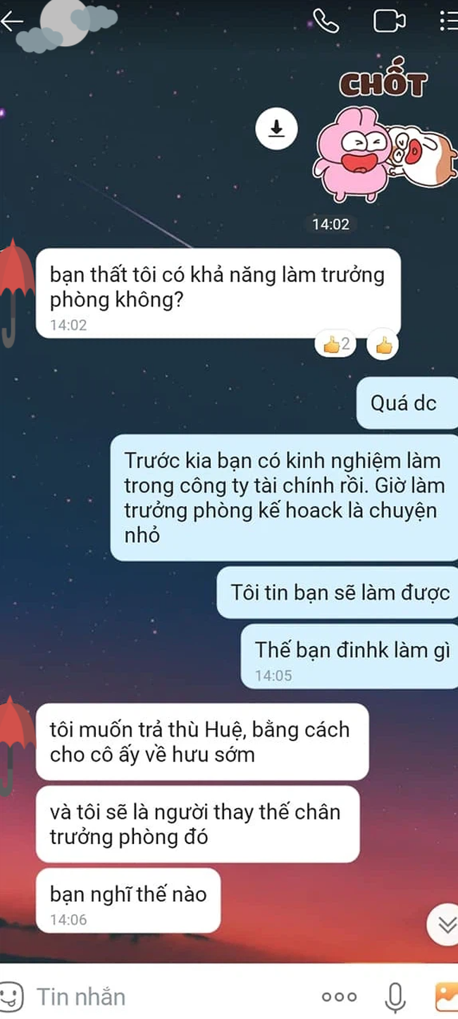 Thương người bạn thân thất nghiệp 2 năm, tôi đã xin cho cô ấy vào làm cùng công ty, nào ngờ lại bị tính kế - Ảnh 7.