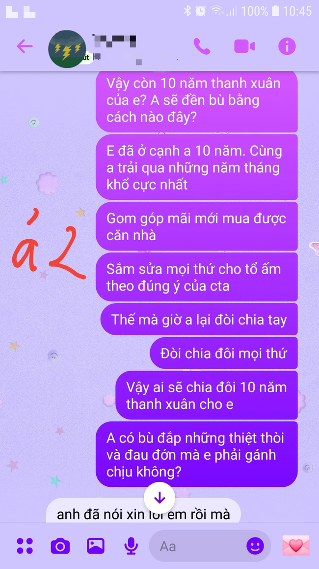 Yêu nhau 10 năm, cứ nghĩ sẽ nhận được hạnh phúc, nào ngờ cái kết 100 triệu đồng khiến tôi đắng lòng - Ảnh 2. Yêu nhau 10 năm, cứ nghĩ sẽ nhận được hạnh phúc, nào ngờ cái kết 100 triệu đồng khiến tôi đắng lòng - Ảnh 2.
