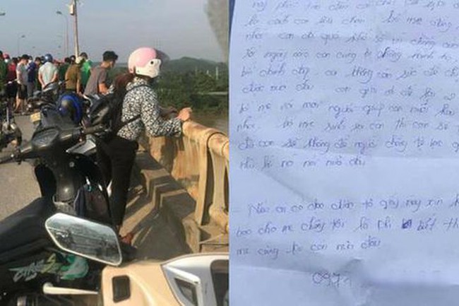 Thông tin sốc vụ cô gái nghi nhảy cầu, để lại thư tuyệt mệnh: "Con không còn sức để chịu đựng" - Ảnh 1.