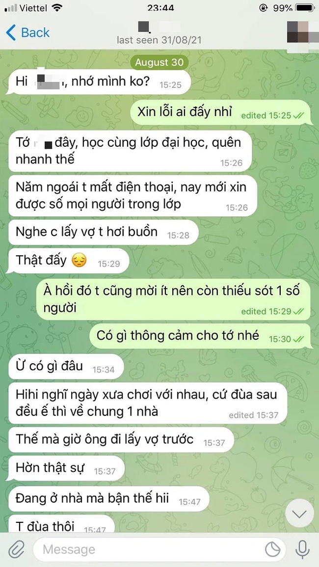 Được bạn học cũ &quot;giăng lưới&quot; tỏ tình, phản ứng của chồng khiến tôi ngỡ ngàng đến bật ngửa - Ảnh 1.