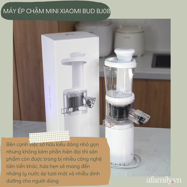 Vì mê đồ Xiaomi nên quyết tâm mua máy ép chậm mini về - Ảnh 1.