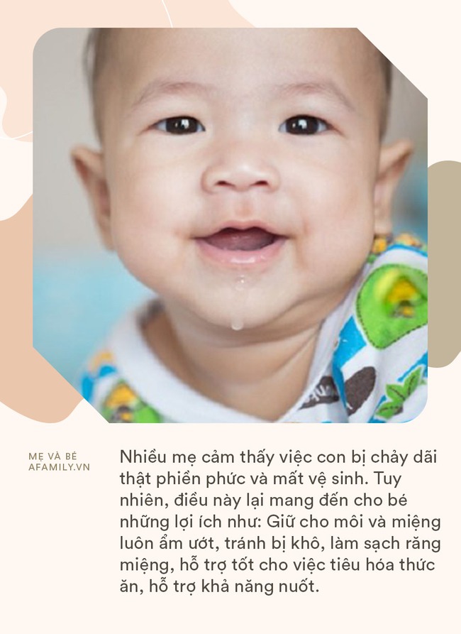 Mẹ đừng vội phàn nàn việc trẻ hay chảy nước dãi, bởi điều đó mang đến 4 lợi ích này - Ảnh 2.