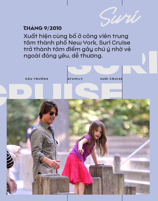 15 năm trưởng thành của Suri Cruise: Sinh ra ở vạch đích với danh xưng “công chúa Hollywood”, quá trình lớn lên chưa từng một lần có điệu nhảy với cha - Ảnh 6.