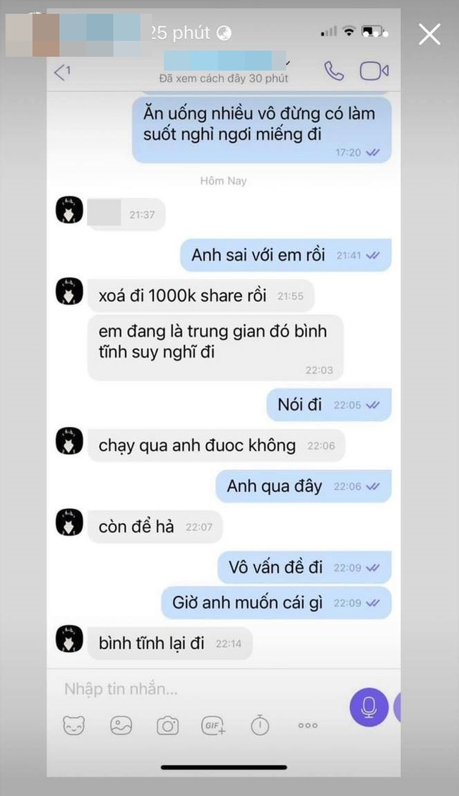 Lộ tin nhắn Jack xin xỏ bạn gái xóa bài "bóc phốt" lúc nửa đêm - Ảnh 2.