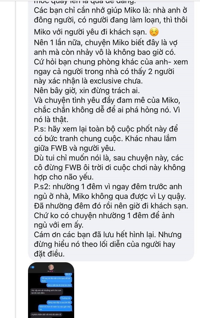 Nữ ca sĩ Vbiz bị nghi là &quot;tiểu tam&quot;, ảnh tin nhắn nhạy cảm với bạn trai bị lan truyền rầm rộ? - Ảnh 3.