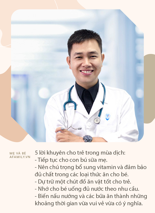 Bác sĩ Nhi khoa Hoàng Quốc Tưởng đưa ra 5 lời khuyên dinh dưỡng cho trẻ trong mùa dịch   - Ảnh 2.