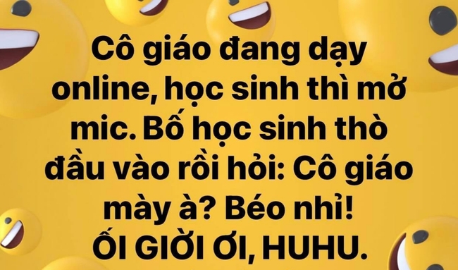 Con học online chưa tắt mic, ông bố đi qua nói một câu, cô giáo nghe xong ngượng chín mặt - Ảnh 1.