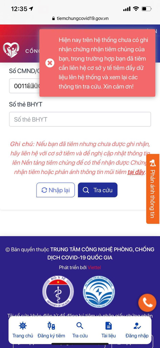 Người dân có thể tra cứu thông tin tiêm chủng vắc xin phòng COVID-19 của mình tại đâu? - Ảnh 5. Người dân có thể tra cứu thông tin tiêm chủng vắc xin phòng COVID-19 của mình tại đâu? - Ảnh 5.