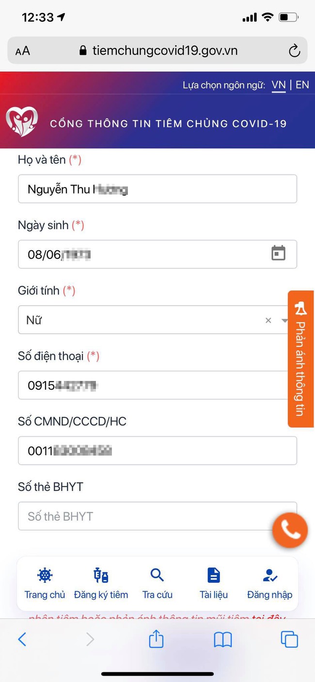 Người dân có thể tra cứu thông tin tiêm chủng vắc xin phòng COVID-19 của mình tại đâu? - Ảnh 3. Người dân có thể tra cứu thông tin tiêm chủng vắc xin phòng COVID-19 của mình tại đâu? - Ảnh 3.