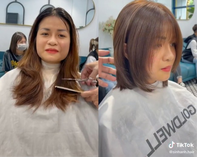 6 màn "đổi chiều" nhan sắc chứng minh: Chọn đúng kiểu tóc thì cằm vuông hay mặt tròn cũng thành nhỏ gọn, visual tự khắc lên hương - Ảnh 3. 6 màn "đổi chiều" nhan sắc chứng minh: Chọn đúng kiểu tóc thì cằm vuông hay mặt tròn cũng thành nhỏ gọn, visual tự khắc lên hương - Ảnh 3.
