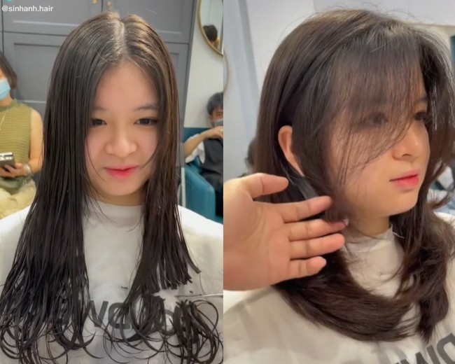 6 màn "đổi chiều" nhan sắc chứng minh: Chọn đúng kiểu tóc thì cằm vuông hay mặt tròn cũng thành nhỏ gọn, visual tự khắc lên hương - Ảnh 5. 6 màn "đổi chiều" nhan sắc chứng minh: Chọn đúng kiểu tóc thì cằm vuông hay mặt tròn cũng thành nhỏ gọn, visual tự khắc lên hương - Ảnh 5.