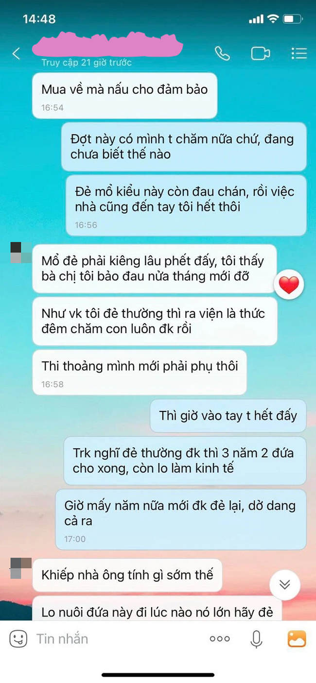 Đọc tin nhắn chồng gửi cho bạn, tôi mới hiểu tại sao lúc bế con trên tay, anh lại trưng bộ mặt nặng như đeo chì - Ảnh 5.