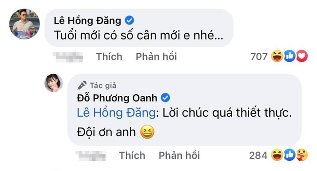 Sinh nhật Phương Oanh, Hồng Đăng chúc mừng quá &quot;mặn&quot; nhưng không gây chú ý bằng &quot;người yêu cũ shark Long&quot; - Ảnh 2.