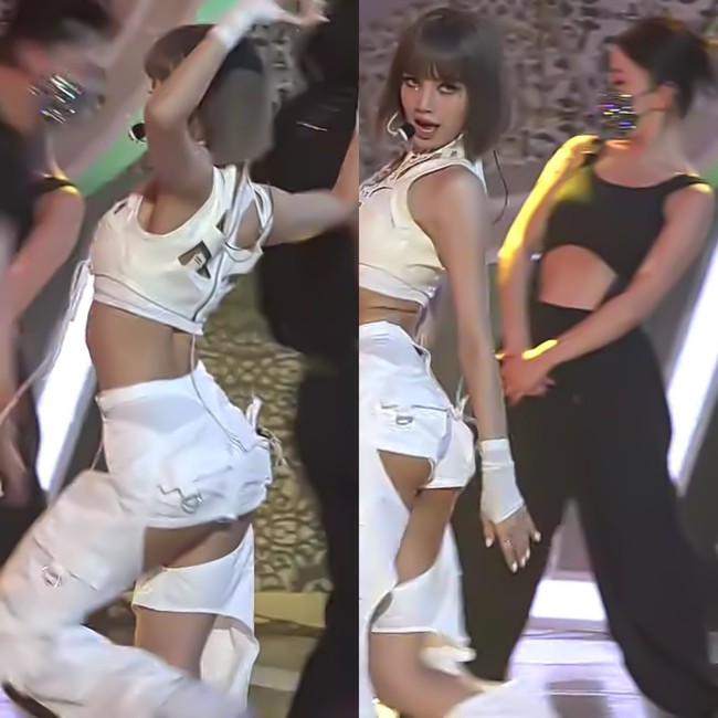 Lisa (BLACKPINK) bị chỉ trích diện quần siêu ngắn hớ hênh vòng 3 phản cảm, phát nát hình ảnh "búp bê sống" - Ảnh 3. Lisa (BLACKPINK) bị chỉ trích diện quần siêu ngắn hớ hênh vòng 3 phản cảm, phát nát hình ảnh "búp bê sống" - Ảnh 3.